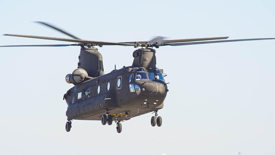 Helikopter CH-47F. (Dok. Boeing)