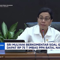 Video : Komentar Sri Mulyani Gagal Dapat Rp 75 T Imbas PPN Batal Naik