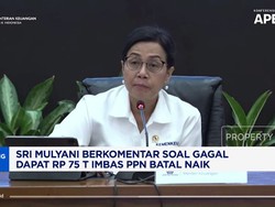 Video : Komentar Sri Mulyani Gagal Dapat Rp 75 T Imbas PPN Batal Naik