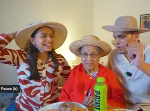 Begini Reaksi Nenek 90 tahun Cicip Fast Food Pertama Kali