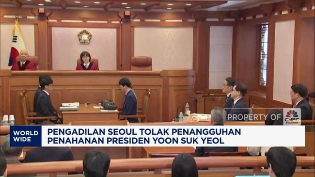 Pengadilan Seoul Tolak Penangguhan Penahanan Presiden Yoon