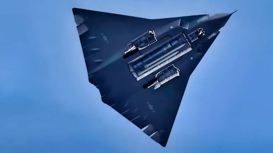 Pesawat Siluman J-36. Pesawat Siluman J-36. (Sosial Media)