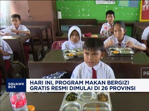 Video: Program Makan Bergizi Gratis Resmi Dimulai di 26 Provinsi