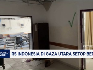 Digempur Israel, RS Indonesia di Gaza Utara Setop Beroperasi