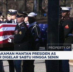 Video: Simak Kabar Prosesi Pemakaman Mantan Presiden AS Jimmy Carter