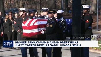 Video: Simak Kabar Prosesi Pemakaman Mantan Presiden AS Jimmy Carter