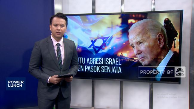 Bantu Agresi Israel, Biden Pasok Senjata