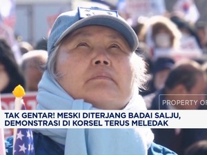 Video: Meski Diterjang Badai Salju Demonstrasi di Korsel Terus Meledak