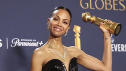 Menang Golden Globes, Zoe Saldana Langsung Dihubungi James Cameron