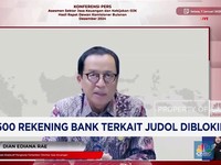 Video : 8.500 Rekening Bank Terkait Judol Diblokir