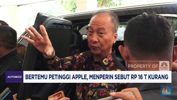 Video : Apple Mau Investasi Rp 16 T di RI, Menperin Sebut Masih Kurang