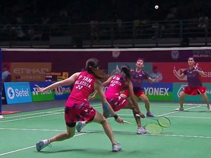 Hasil Malaysia Open 2025: Lanny/Fadia Singkirkan Unggulan Tiga