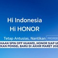 Video: Perusahaan Spin Off Huawei, Honor Siap Rilis Ponsel Baru di RI