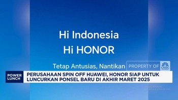 Video: Perusahaan Spin Off Huawei, Honor Siap Rilis Ponsel Baru di RI