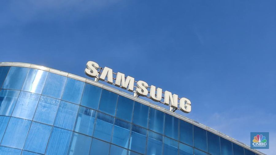 PT Samsung Electronics Indonesia, Cikarang Utara, Bekasi, Selasa (7/1/2025). (CNBC Indonesia/Novina Putri Besari)