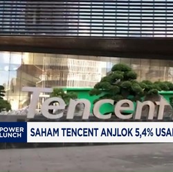 Video: Saham Tencent Anjlok 5,4% Usai Masuk Daftar Hitam AS
