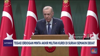 Video : Tegas! Erdogan Minta Akhir Militan Kurdi Suriah Semakin Dekat