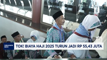 Video: Tok! Biaya Haji 2025 Turun Jadi Rp 55,43 Juta