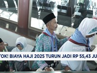 Video: Tok! Biaya Haji 2025 Turun Jadi Rp 55,43 Juta