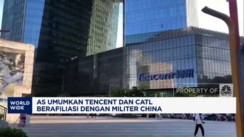 Video: AS Umumkan Tencent dan CATL Berafiliasi Dengan Militer China