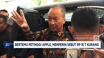 Video: Bertemu Petinggi Apple, Meperin: Investari Rp 16 T Masih Kurang