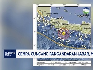 Video: Gempa Guncang Pangandaran Jabar, Magnitudo 4,2