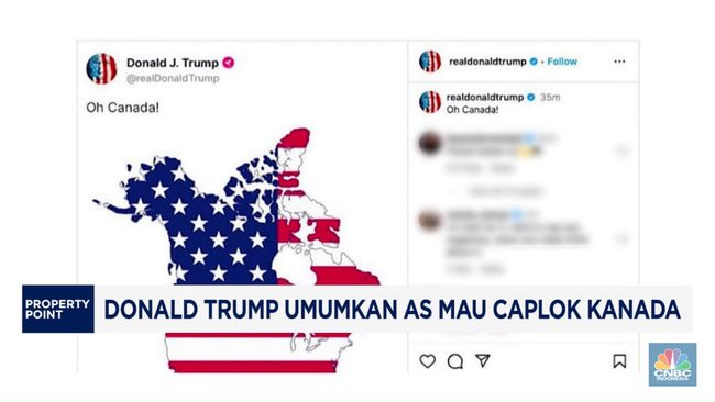 Donald Trump Ingin Caplok Kanada