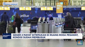 Video : Geger 2 Mayat di Roda Pesawat, Kondisi Sudah Membusuk