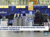 Video : Geger 2 Mayat di Roda Pesawat, Kondisi Sudah Membusuk