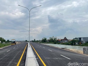 Ini Progres Pengerjaan Jalan Lingkar Utara Lamongan