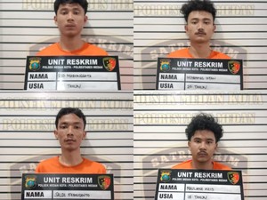 Komplotan Maling di Medan Curi 3 Motor Sekaligus, 3 Pelaku Ditembak