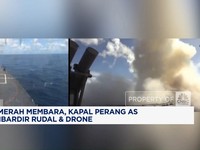 Video: Laut Merah Memanas, Kapal Perang AS Dibombardir Rudal & Drone