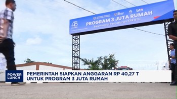 Video: Sri Mulyani Siapkan Rp 40,27 Triliun Untuk Program 3 Juta Rumah