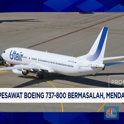 Video : Pesawat Boeing 737-800 Mendarat Darurat