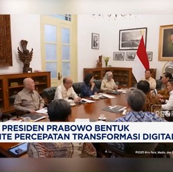 Video: Presiden Prabowo Bentuk Komite Percepatan Transformasi Digital