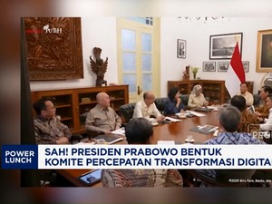 Video: Presiden Prabowo Bentuk Komite Percepatan Transformasi Digital