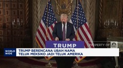 Video: Trump Mau Ubah Nama Teluk Meksiko Jadi Teluk Amerika
