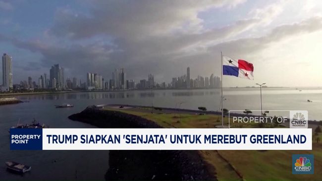 Video : Trump Mau Rebut Terusan Panama-Greenland Pakai Cara Militer