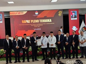 KPU Banten Resmi Tetapkan Andra-Dimyati Sebagai Gubernur-Wagub Terpilih