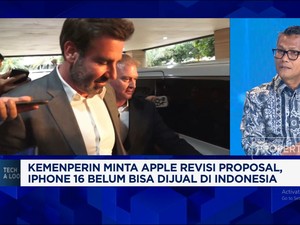 Video: iPhone 16 Belum Bisa Masuk,Kemenperin Mau Apple Revisi Proposal