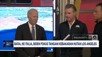 Video: Batal ke Italia, Biden Fokus Tangani Kebakaran Hutan LA