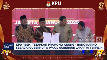 Video: Sah! Pramono-Rano Gubernur & Wakil Gubernur Jakarta
