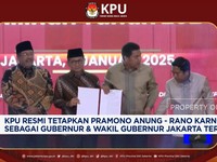 Video: Sah! Pramono-Rano Gubernur & Wakil Gubernur Jakarta