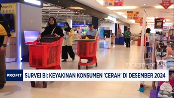 Video: Survei BI: Keyakinan Konsumen 'Cerah' di Desember 2024