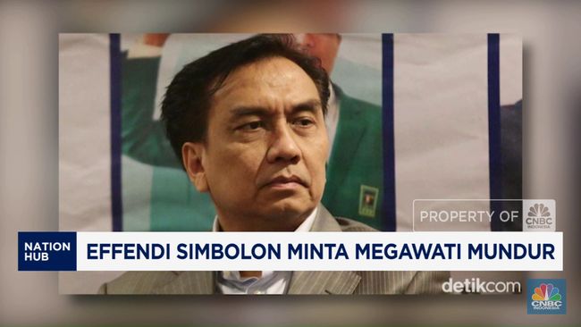 Effendi Simbolon Minta Megawati Mundur