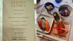 Intip Menu Fantastis Golden Globe Awards 2025 Racikan Chef Nobu