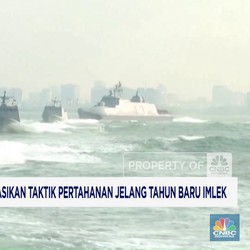 Video : Jelang Imlek, Angkatan Laut Taiwan Simulasi Taktik Pertahanan