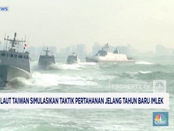 Video : Jelang Imlek, Angkatan Laut Taiwan Simulasi Taktik Pertahanan
