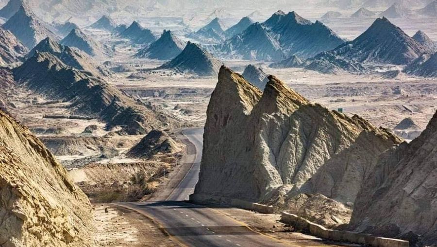 Makran di Iran (via Reuters)