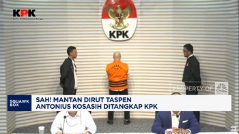 Video: Mantan Dirut Taspen, Antonius Kosasih Ditangkap KPK
